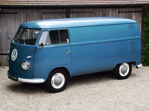 1955 Rare early Wolfsburg built VW T1 Delivery Van (LHD) For Sale