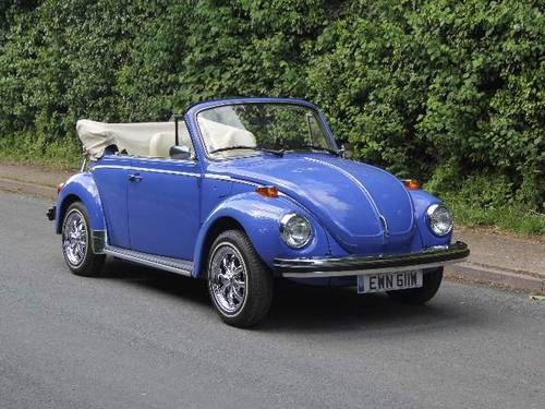 1976 VW Beetle 1303 Karmann Cabriolet - 25k miles from new For Sale