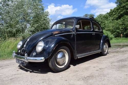 1956 Volkswagen Ovali mit Faltdach SOLD