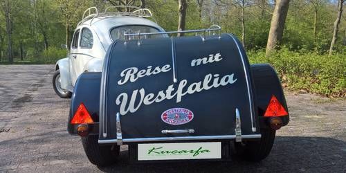 VW Beetle 1200 1963 with Westfalia Wolfsburg trailer 1956 For Sale