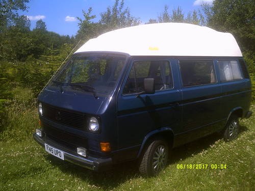 1988 VW T25/T3 Reimo 2.1Fi with LPG For Sale