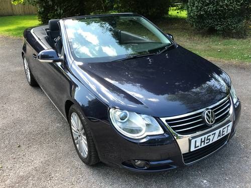 2007 VW EOS 2.0 T-FSI * 66,000 only * Black Heated For Sale