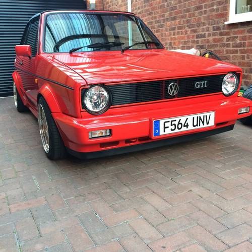 1988 Mk1 golf gti convertible For Sale