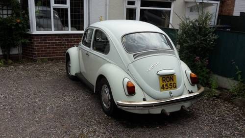 1969 beetle, 1500cc  VENDUTO