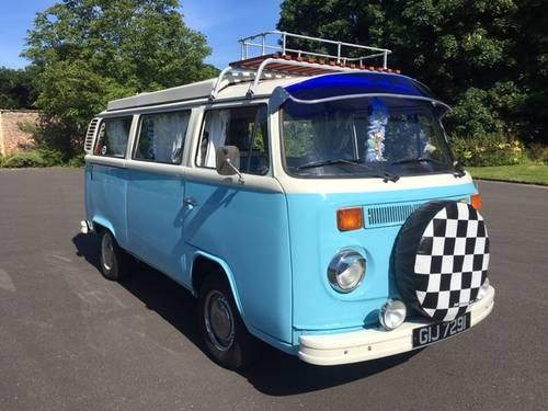 OCTOBER AUCTION. 1975 Volkswagen Camper For Sale by Auction