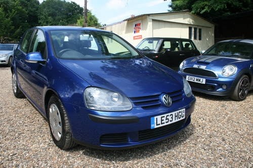 2003 vw golf 1.4 e 5 door only 57000 miles service history  For Sale