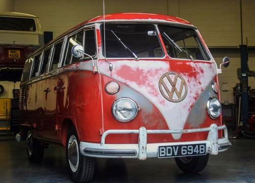 1964 VW Split Screen Walkthrough Camper For Sale