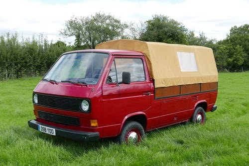 1986 Volkswagen T25 (T3) Truck For Sale by Auction