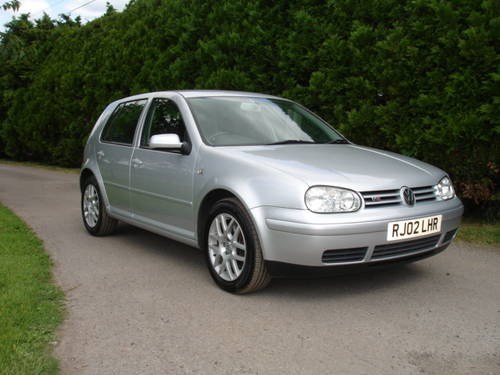 2002 VOLKSWAGEN GOLF V5 ONLY ONE PREVIOUS OWNER FROM NEW  SOLD