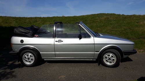 1980 VW Giolf GLi Convertible  51,000 miles two owners! For Sale by Auction