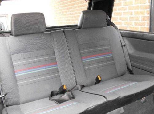 **Rare Golf Mk2 16v Rainbow Rear Bench/headrest** In vendita