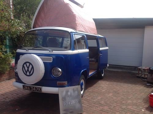 1973 VW T2 Bay Camper newly restored + new engine For Sale