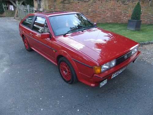 VW Scirocco Scala 1988 1.8 Paprika Red For Sale