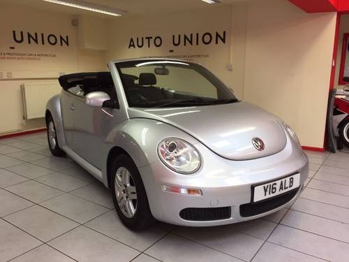 2006 VW BEETLE 1.6 CONVERTIBLE WITH PRIVATE NUMBER PLATE For Sale