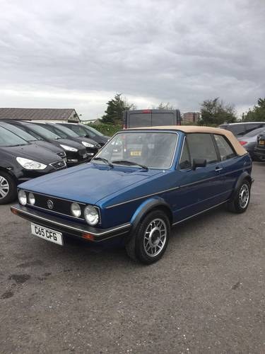 Mk1 Golf Convertible 1986 For Sale