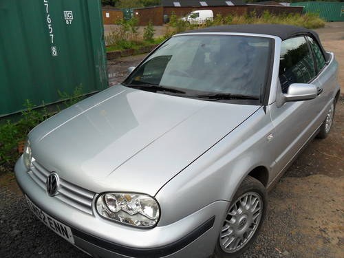 2002  vw golf soft top for sale For Sale