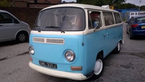 1971 RHD tax exempt VW campervan long MOT For Sale