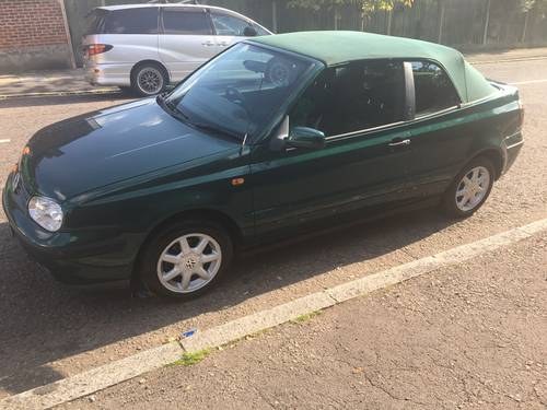 VW Mk3 Golf cabriolet 1999  1.6 very low mileage For Sale