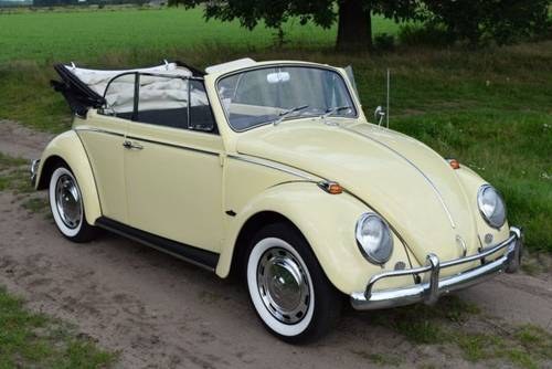 1966 Volkswagen Beetle Convertible, Kafer Cabrio. SOLD