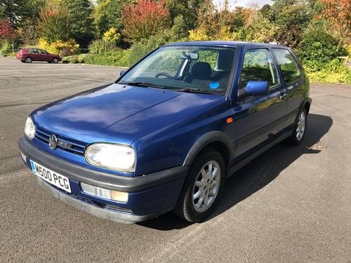 REMAINS AVAILABLE* 1995 Volkswagen Golf GTi For Sale by Auction