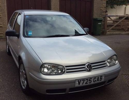 **OCTOBER AUCTION** 1999 Volkswagen Golf GTi For Sale by Auction