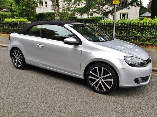 VW GOLF CABRIOLET AUTOMATIC 1.4 TSi GT 160 2012 1 OWNER 5K ! SOLD
