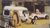 1980 CHILD'S PETROL VW BEETLE CAR AND CARAVAN For Sale