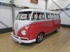 1966 Volkswagen T1 Bus 13 Window De luxe Combi Camper German!!! In vendita