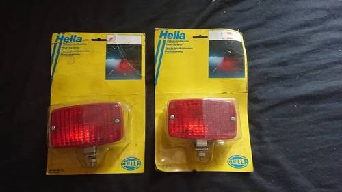 Hella chrome rear fog light VW Beetle Porsche For Sale