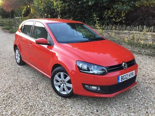2012 VW POLO 1.2 MATCH 5dr SOLD