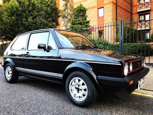 1982 IMMACULATE ONE OWNER GOLF GTI MARK 1 WITH FSH AND LOW MILES For Sale