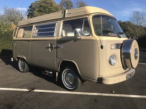 FEBRUARY AUCTION. 1978 VW Motorhome For Sale by Auction