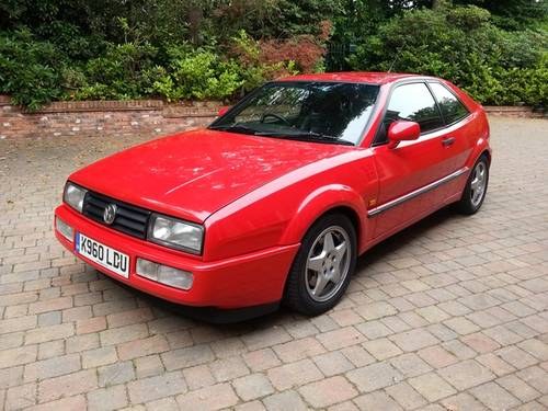1993 Volkswagen Corrado VR6 just £5,000 - £7,000 For Sale by Auction