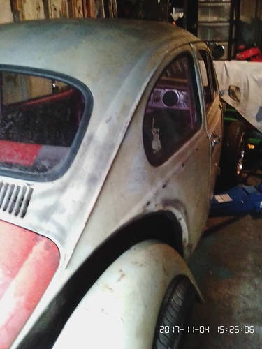1969 Project VW Beetle For Sale