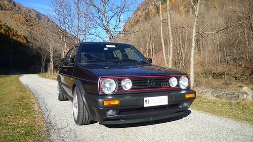 1989 Concourse condition vw golf gti 16v For Sale