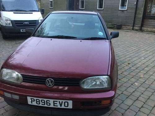 VW GOLF DIESEl 1.9 1997 (P) with EVO no plate For Sale