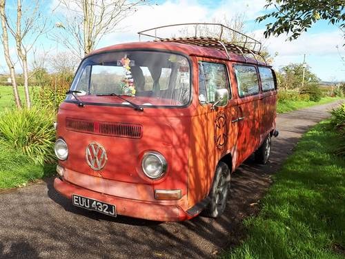 1971 RHD Early Bay Tin Top Camper For Sale