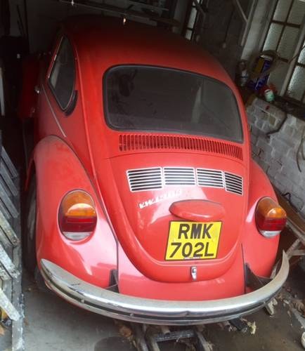 Classic 1973 Red VW Beetle For Sale