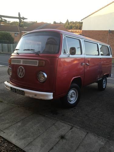 1979 £9000 Red metallic VW Campervan For Sale For Sale