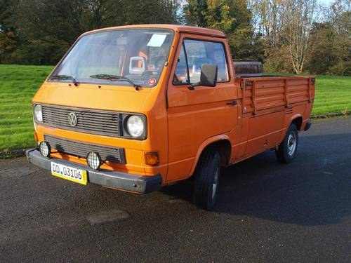**DECEMBER AUCTION** 1984 VW T2 LHD For Sale by Auction
