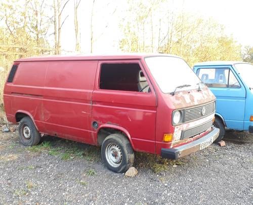 1988 VW T25 van ideal project with v5 logbook In vendita