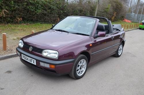 Volkswagen Golf Cabrio 1997 - To be auctioned 26-01-18 For Sale by Auction