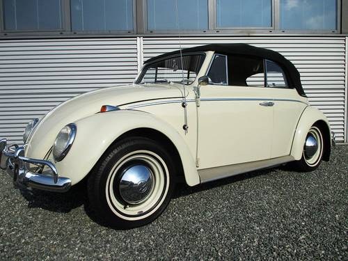 1964 VW Beetle 1200 convertible - German delivery - LHD In vendita
