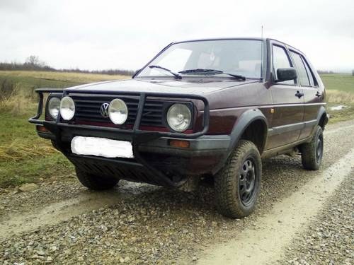 Golf Mk2 Country Syncro 4x4 For Sale