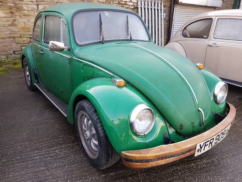 1972 Much Loved Beetle, Restoration Project For Sale