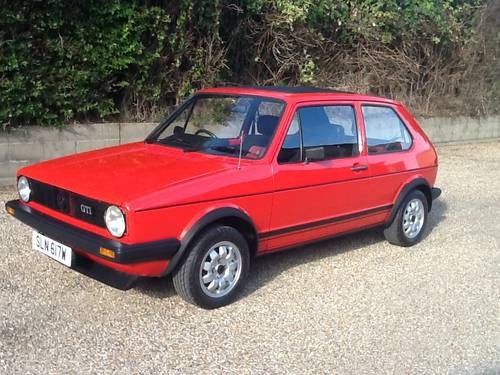 1981 VW Golf GTi 1600cc At ACA 27th January 2018 For Sale