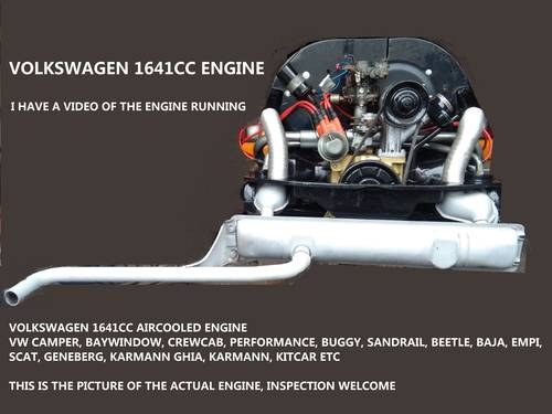 1979 Volkswagen 1641cc vw aircooled engine For Sale