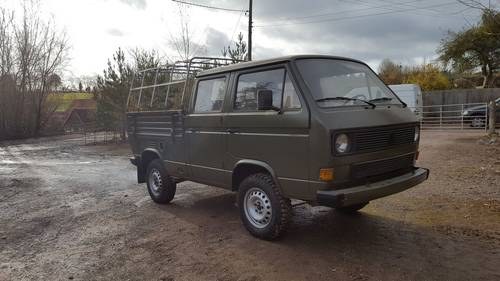 1988 Volkswagen Synchro utility 4x4 LHD VERKAUFT