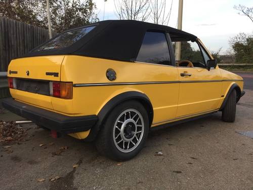 Volkswagen Golf GTI Cabrio 1982 Kaufen Bei