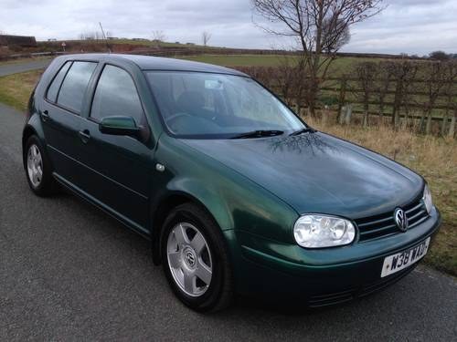 2000 VW GOLF GT PD TDI 6 SPEED 115BHP 2 OWNERS 94,000 MILES For Sale